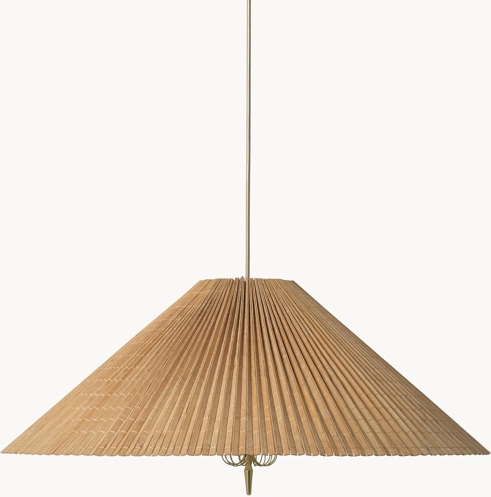 Hanglamp 1972 van bamboehout