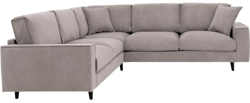Goossens Bank Jonas beige, stof, 2,5-zits, urban industrieel