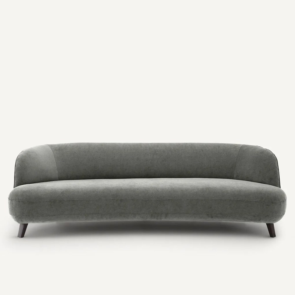 5-zitsbank in stonewashed fluweel, Rosebury design E. Gallina