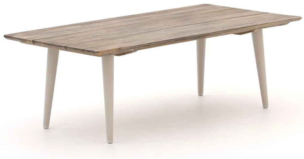 + 10% kassakorting | Loungetafel ROUGH | Rechthoekig  | Tuintafel Teakhout | 120x60cm | Kees Smit Tuinmeubelen