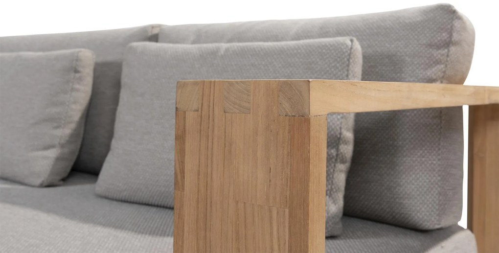 4 Seasons Outdoor Eternity hoekbank teak SALE Loungeset    weerbestendig