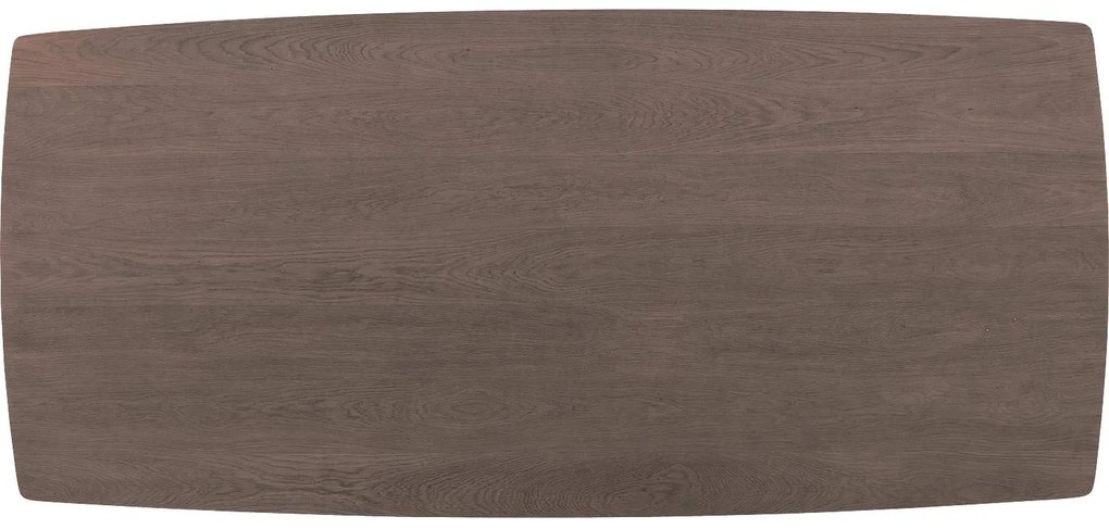 Goossens Excellent Eettafel Uniek, Semi rechthoekig 220 x 100 cm