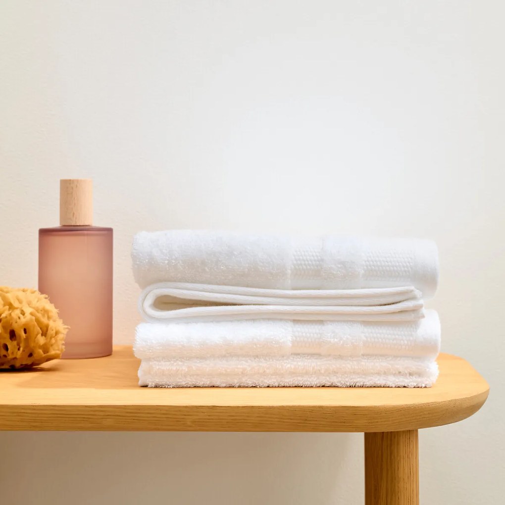 Set van 4 Egyptisch katoenen gastendoekjes 600g/m², Kheops