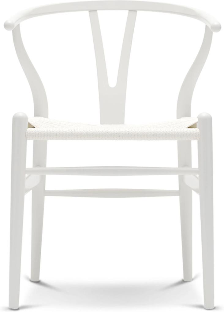 Carl Hansen & Son CH24 Wishbone stoel Colours White Natural White