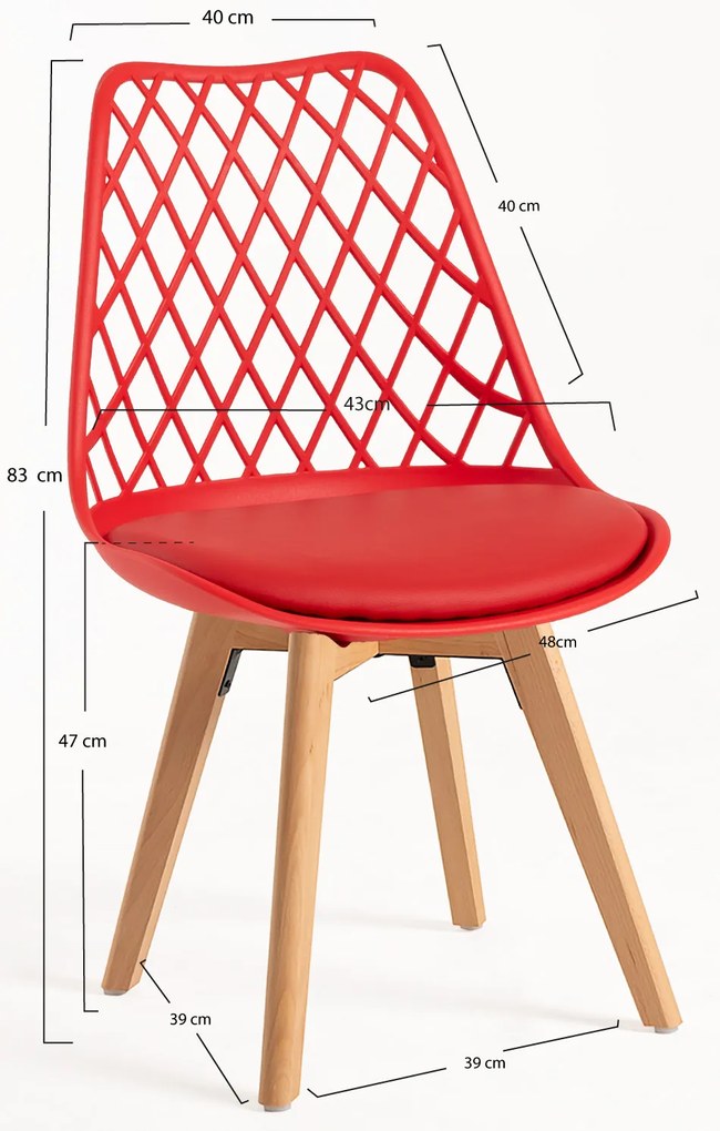Pak 4 Mima Stoelen