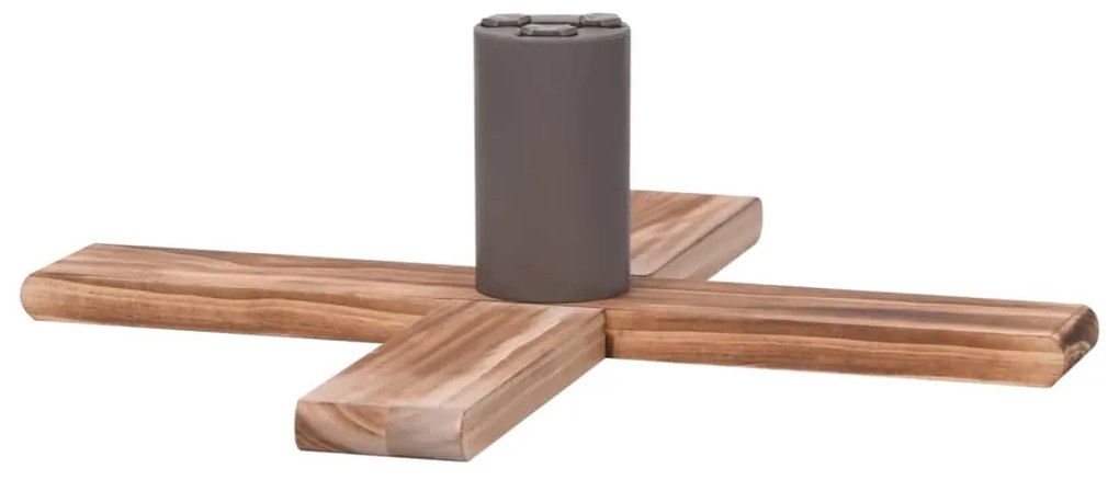 vidaXL Kerstboomstandaard 54x54x16 cm