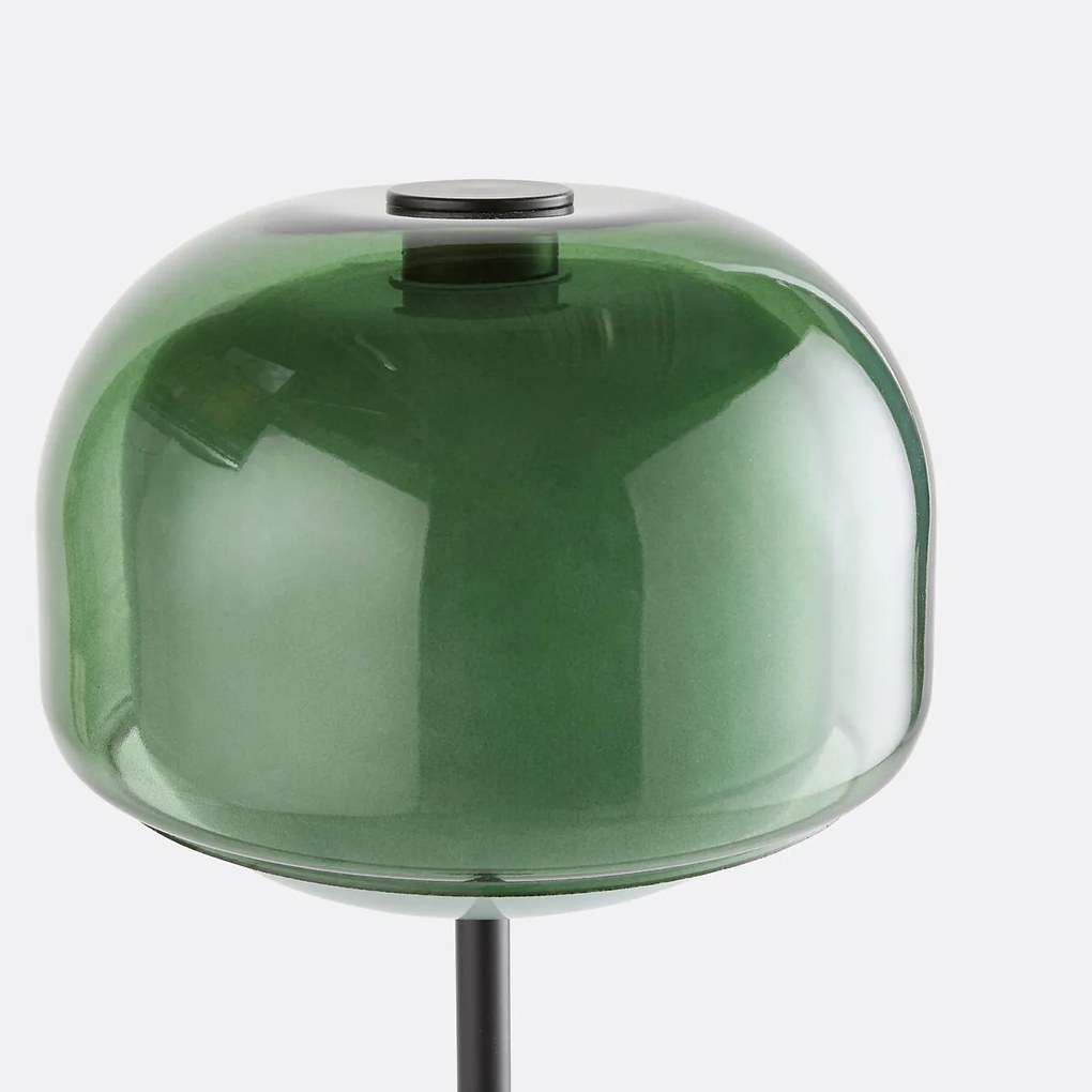 Vloerlamp van gekleurd glas, Kinoko