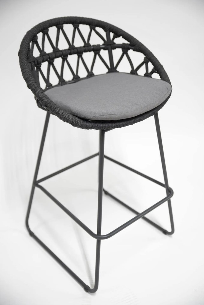 4 Seasons Outdoor Motivi 4 persoons bar set met met Fiesta bartafel *** ACTIE *** BarsetTuinset antraciet weerbestendig