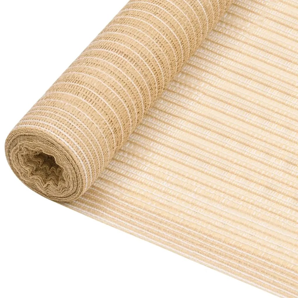 vidaXL Privacynet 150 g/m² 3,6x50 m HDPE beige