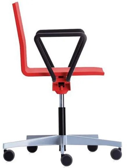 Vitra .04 bureaustoel rood