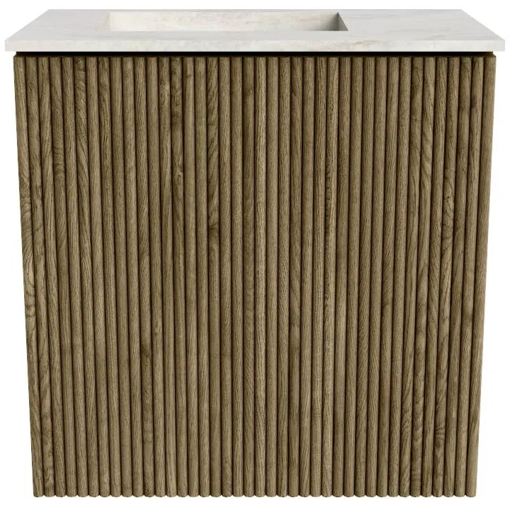 Mondiaz Joya DLux 40cm toiletmeubel dusk met wastafel faye links zonder kraangat ostra