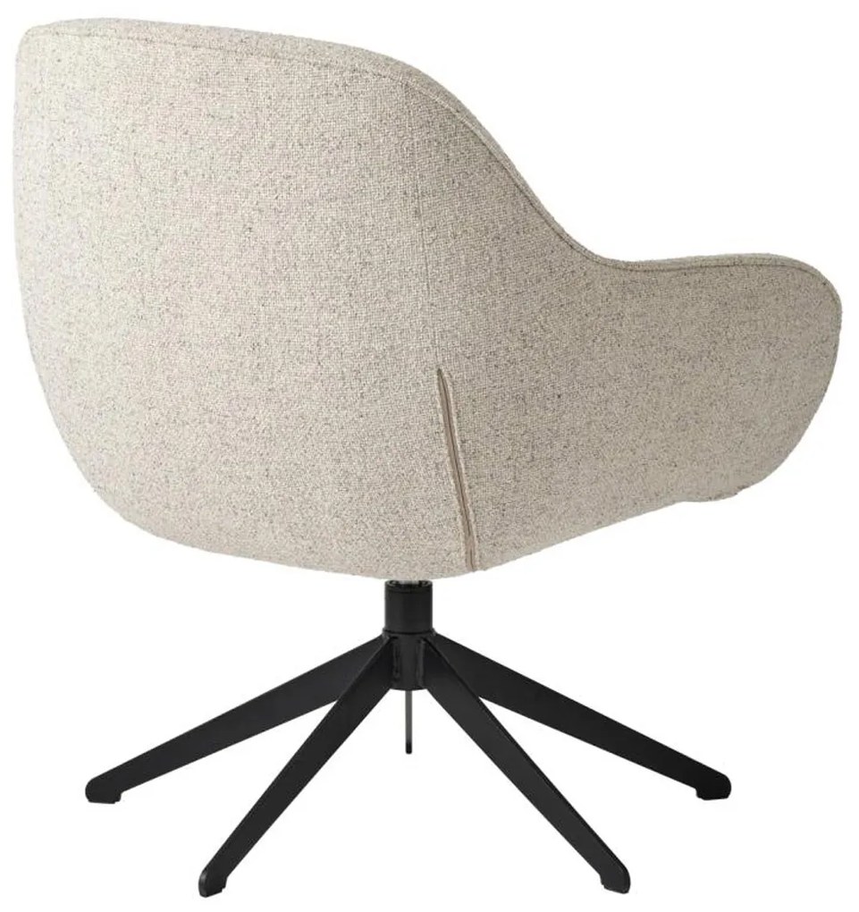 Draaibare Fauteuil Beige Stof