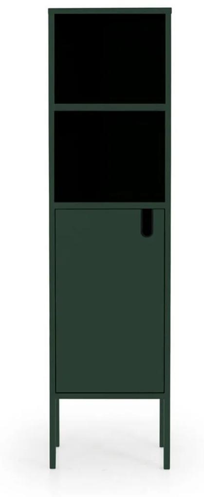 Tenzo Uno Smalle Wandkast Groen - 40x40x152cm.