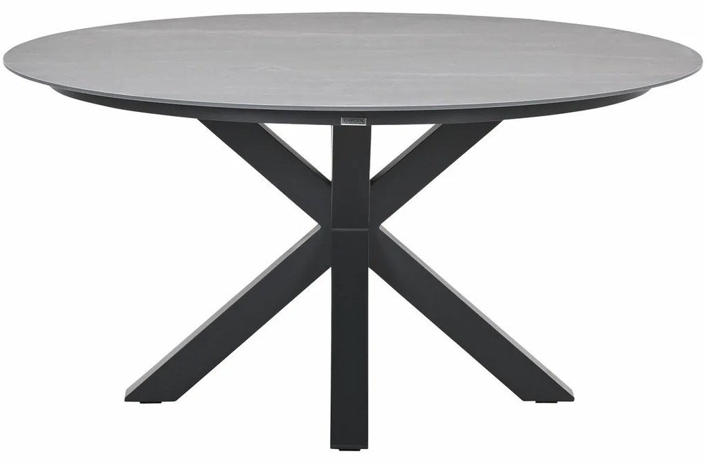 Garden Impressions Stijn tuintafel rond 150 cm - Napoli grey