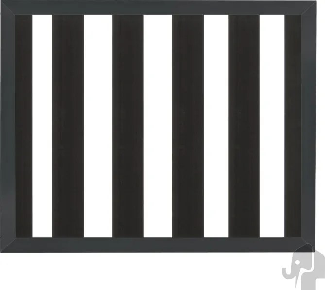 Tuinhek poort composiet Design antraciet met antraciet alu frame incl. beslag (100 x 80 cm)
