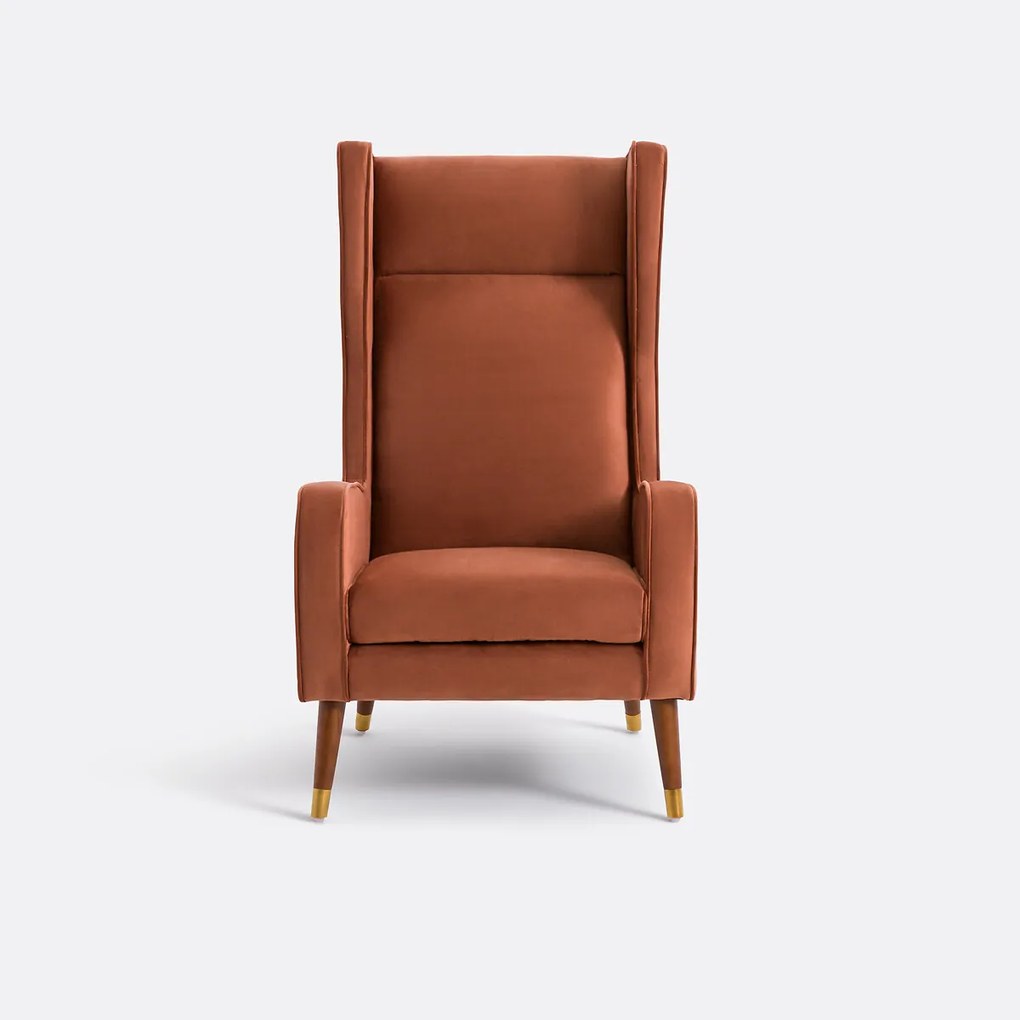 Fauteuil XXL in fluweel, (Y)