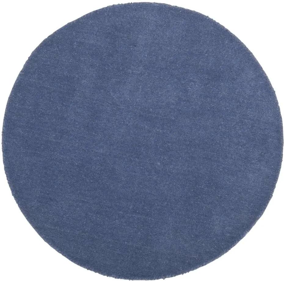 Vloerkleed Colours - blauw - Ø68 cm - Leen Bakker