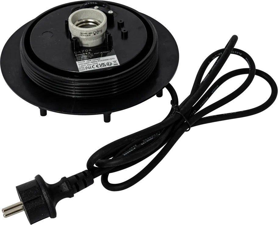 Moderne buitenlamp wit 38 cm vierkant IP44 - Nura