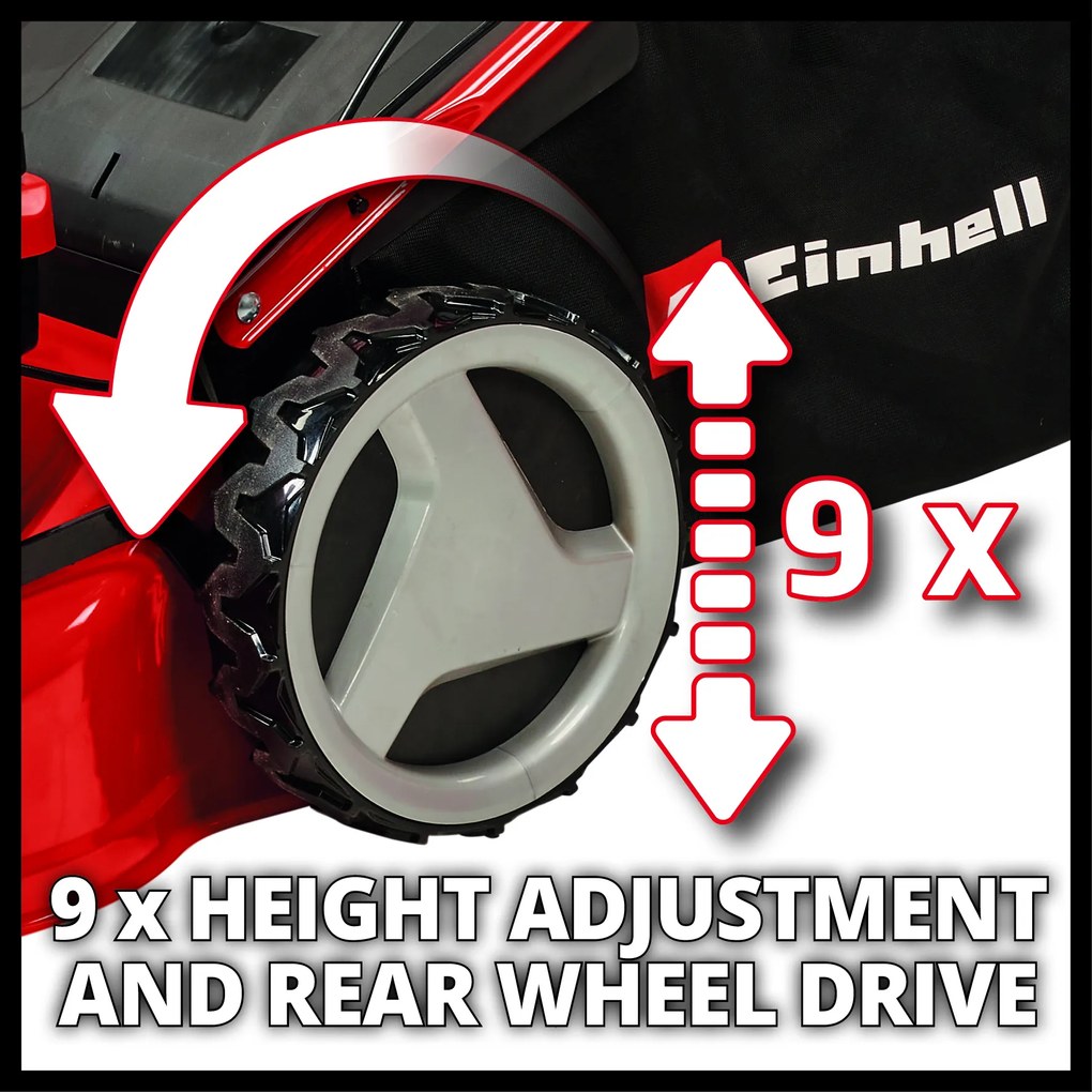 Einhell GC-PM 46 SM HW-E Li - Benzine Grasmaaier