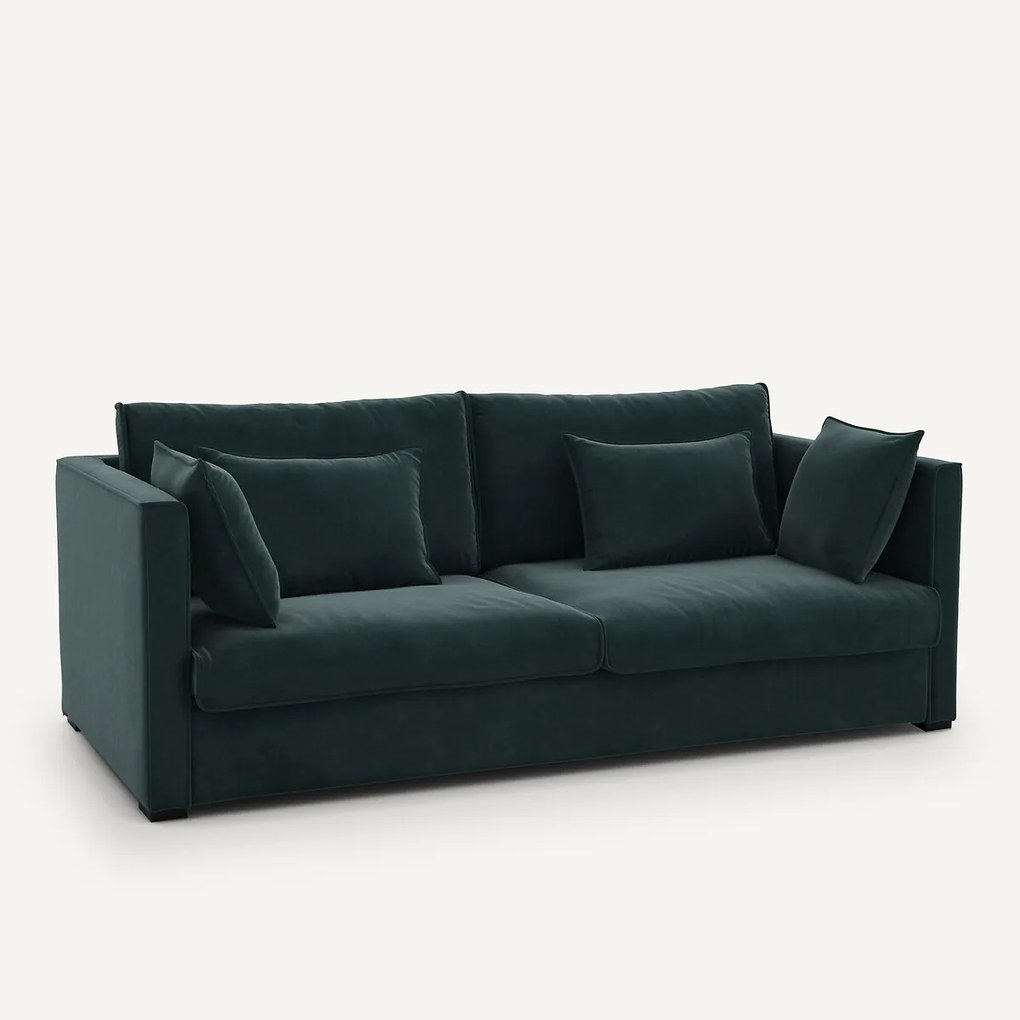 3- of 4-zitsbank, fluweel, Camille