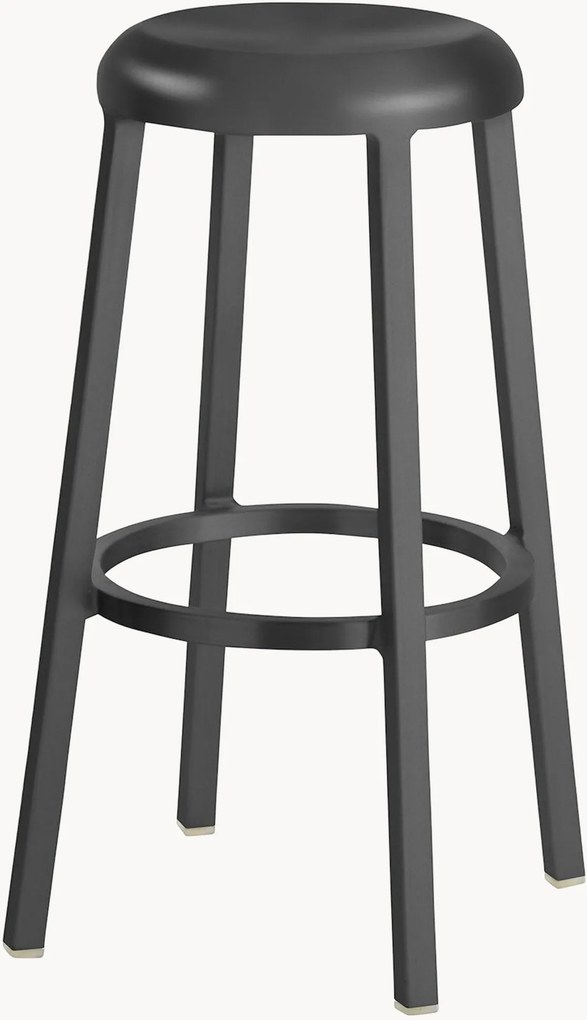 Handgemaakte metalen barkruk Za