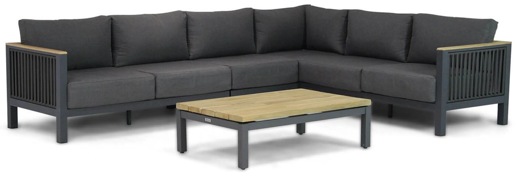 Hoek loungeset 6 personen Rope Grijs Santika Furniture Santika Shadow