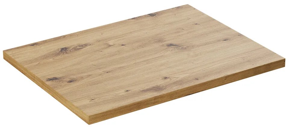 Comad Artisan wastafel toppaneel 80cm eiken