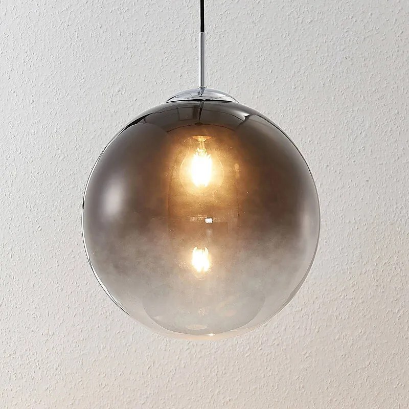 Robyn glazen hanglamp, 1-lamp - lampen-24