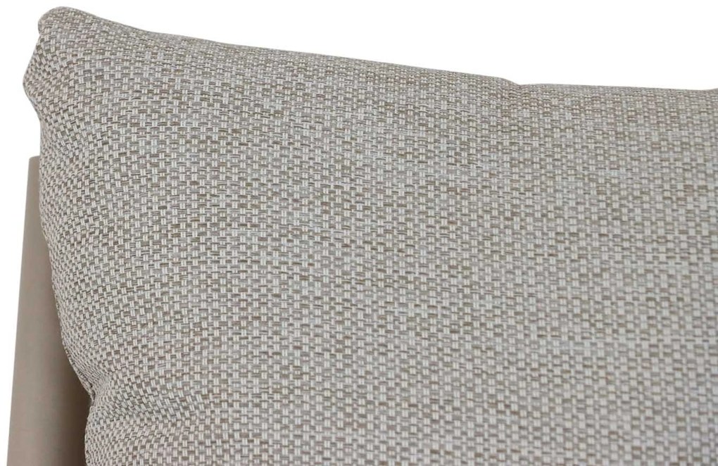 Hoek loungeset 6 personen Aluminium/rope Taupe Coco Sevilla