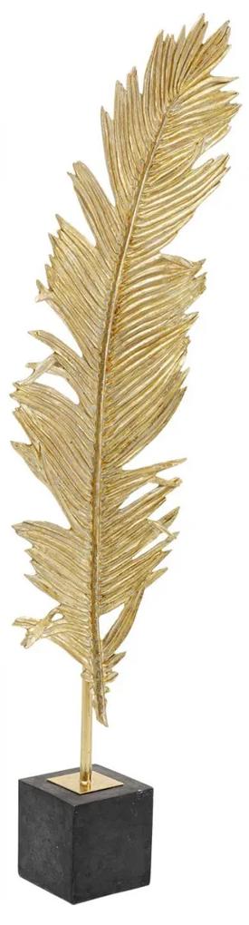 Kare Design Deco Feather 2 Grote Gouden Veer 2