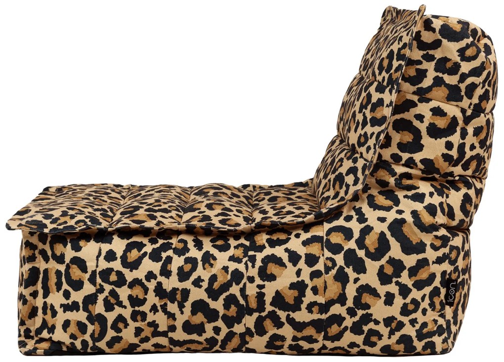 Dolce Zitzak Stoel Lounger - Leopard