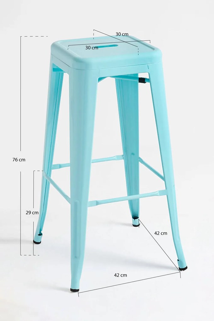 Set 4 hoge Torix krukken