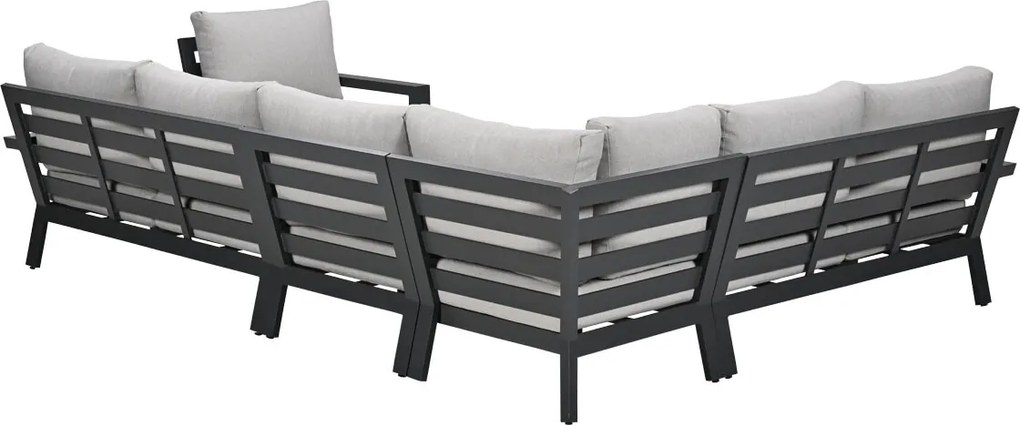 Garden Impressions Sorelli loungeset 6-delig - donker grijs