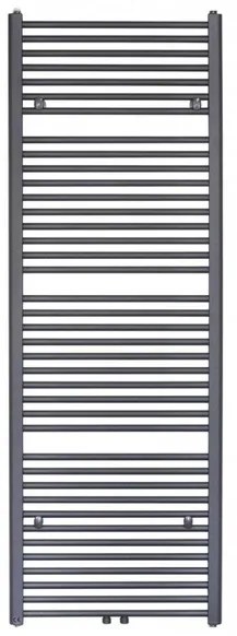 HR Badmeubelen Polo Designradiator - 60x8x170cm - middenaansluiting - 904 watt - light graphit matt 74023003