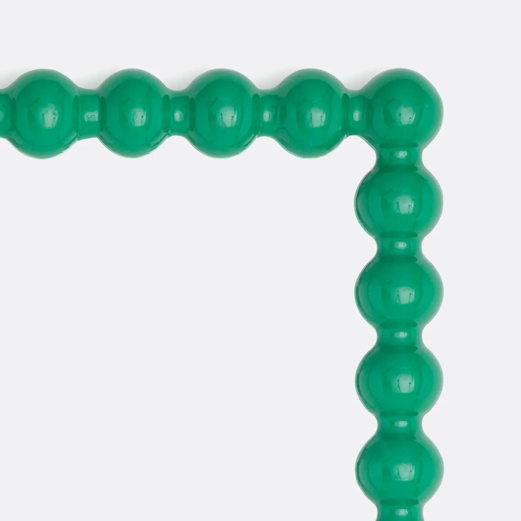 Spiegel in hevea, gelakt 28 x 38,6 cm, Lomia