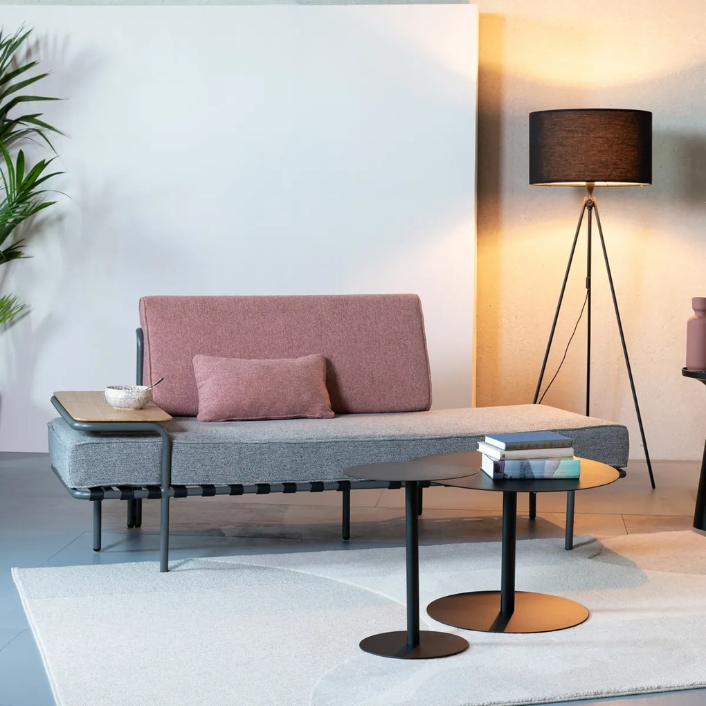 Zuiver Star Pink/Grey Retro Design Daybed - Roze