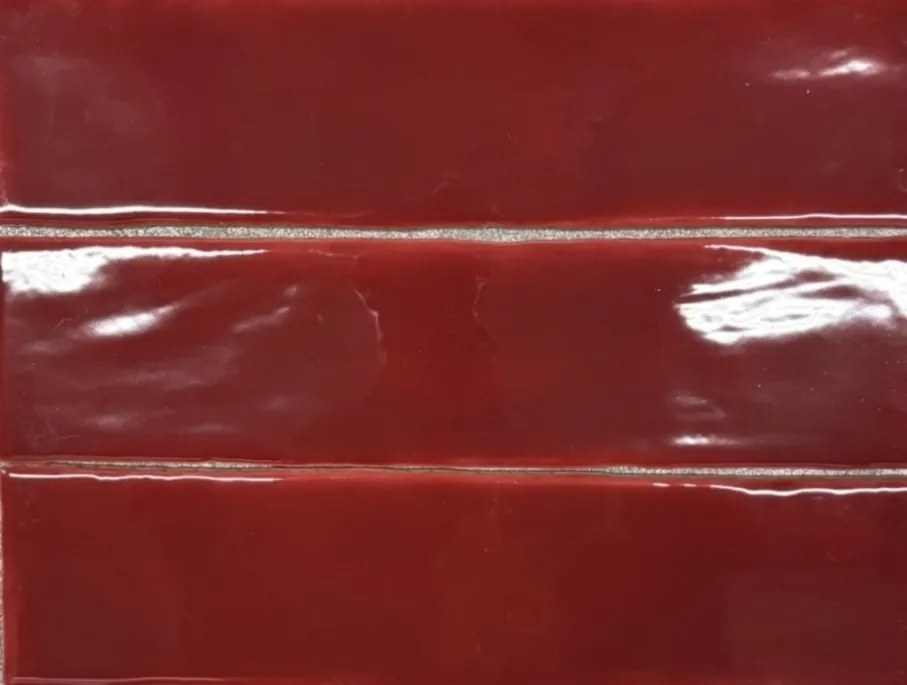Navale Kolore wandtegel 7.5x30cm rood