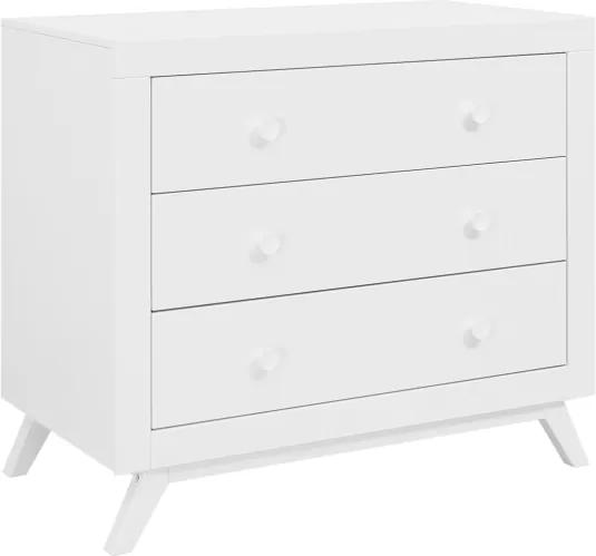Commode 3 laden Fiore wit - Commodes
