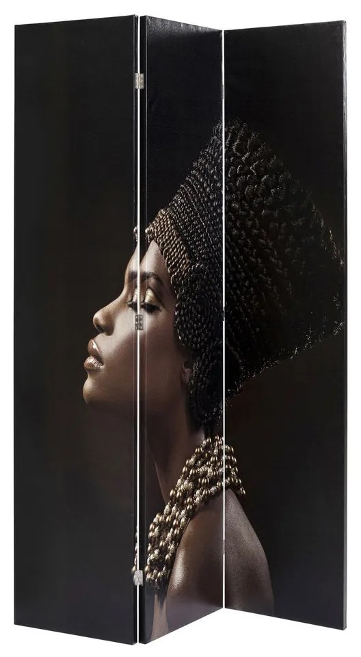 Kare Design Royal Headdress Vs Snake Girl Kamerscherm Dubbelzijdig Schilderij