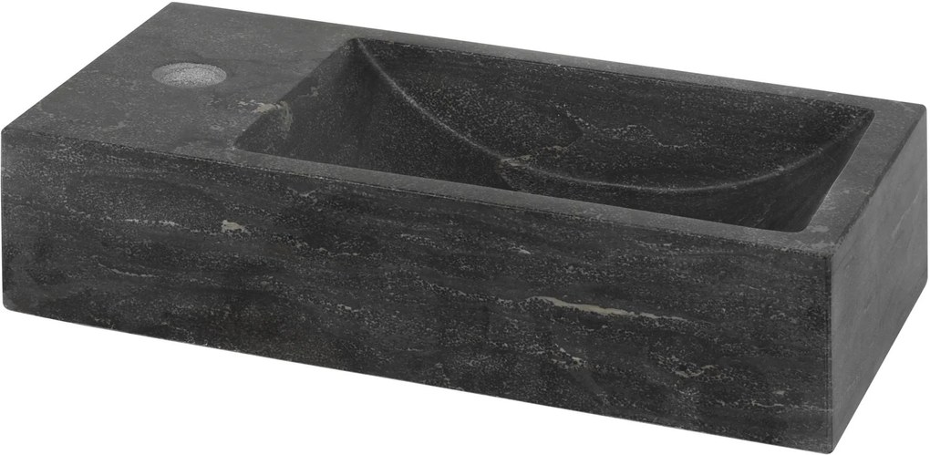 Saqu Nature Collection natuurstenen fontein links 40x22x10cm