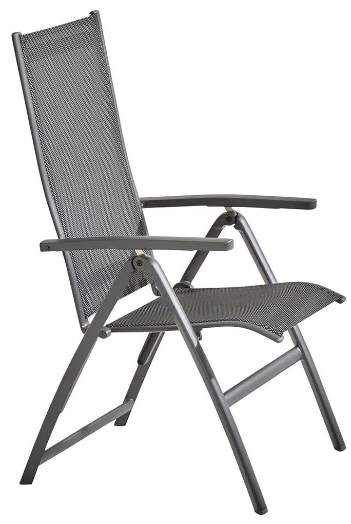 4 Seasons Cadiz tuinstoel verstelbaar - matt carbon