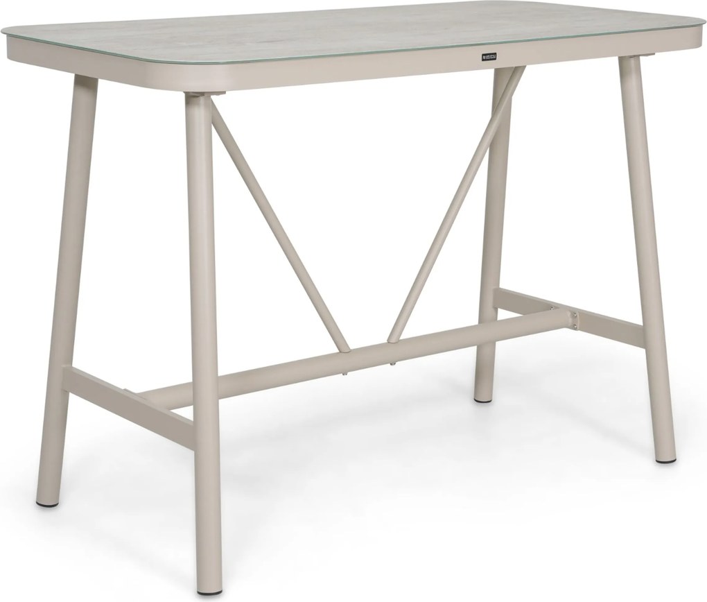 Barset 4 personen 150 cm Rope Zand/Beige Lifestyle Garden Furniture Vicente/Tavano