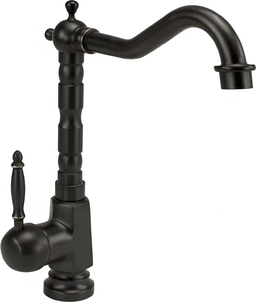 Wastafelkraan Rea Bona Old Black High