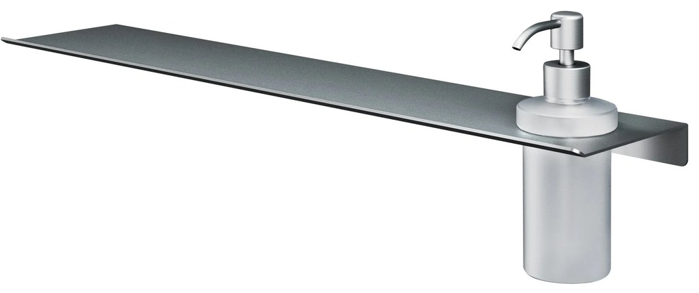 Hotbath &More zeepdispenser glas voor planchet RVS