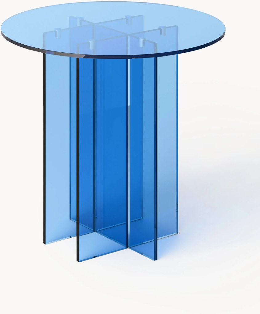 Ronde glazen eettafel Anouk, in verschillende formaten