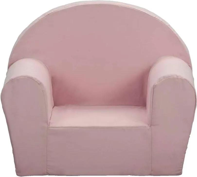 Kinderstoel Louis - roze - 44x53x36 cm - Leen Bakker