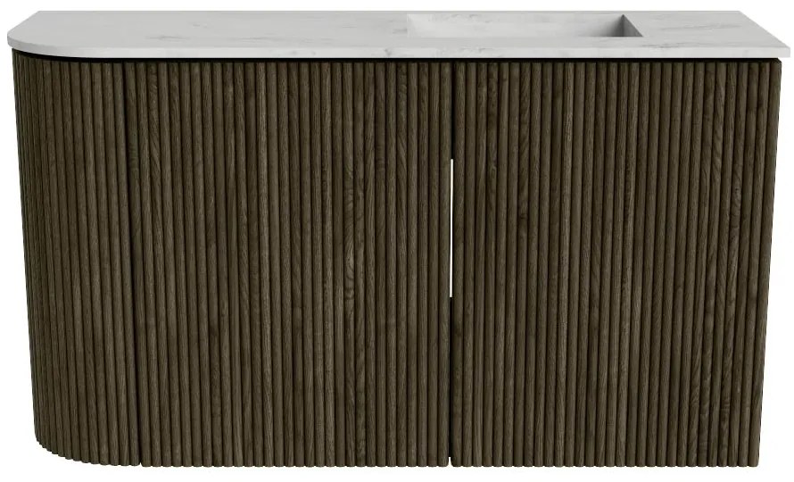 Mondiaz Joya DLux 70cm toiletmeubel ronding links shadow met wastafel faye rechts 1 kraangat opalo
