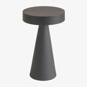 Draadloze Led-tafellamp Van Ijzer Catinca Grijs – Grafiet - Sklum
