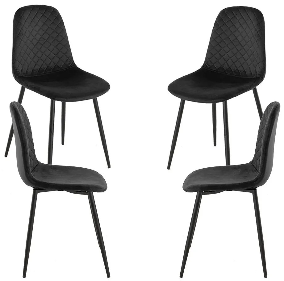 Pack 4 Stoelen Boide