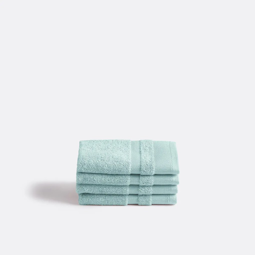 Set van 4 Egyptisch katoenen gastendoekjes 600g/m², Kheops